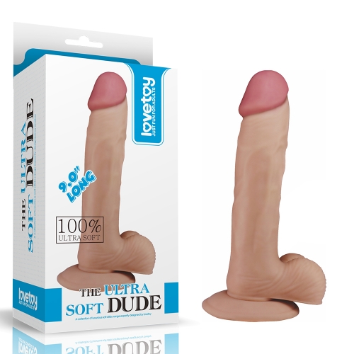 Ultra soft Dude ekstra realistični dildo LV1086